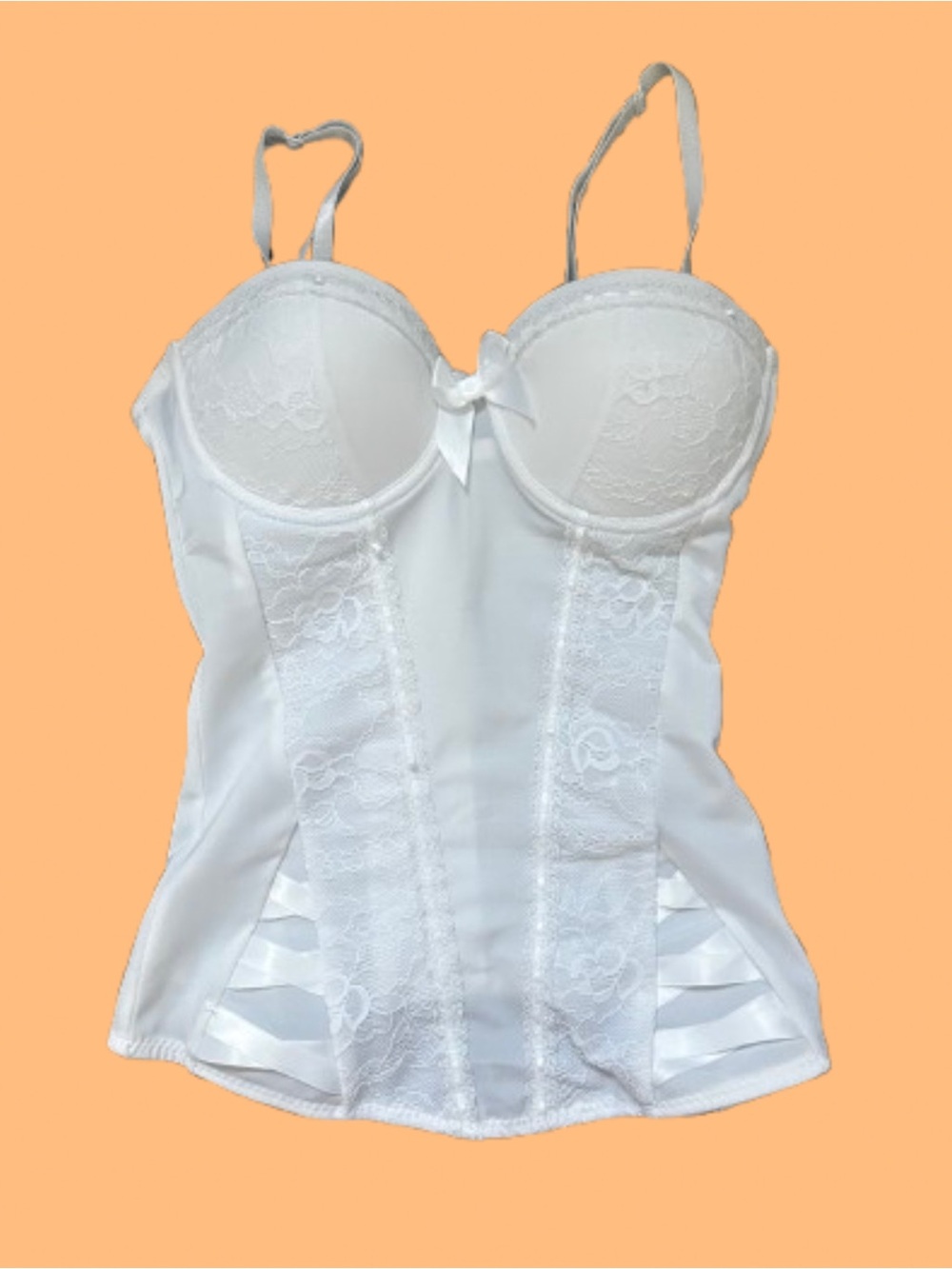 Spirit Halloween - White Corset XS